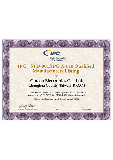 IPC-J-STD-001IPC-A-610